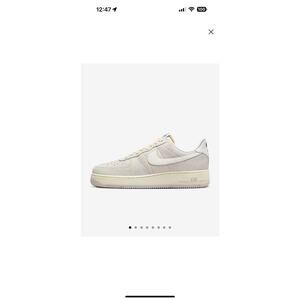 Nike Air Force 1 '07 Low Mens Size 9 Beige Athletic Shoes Sneakers FQ8077-104